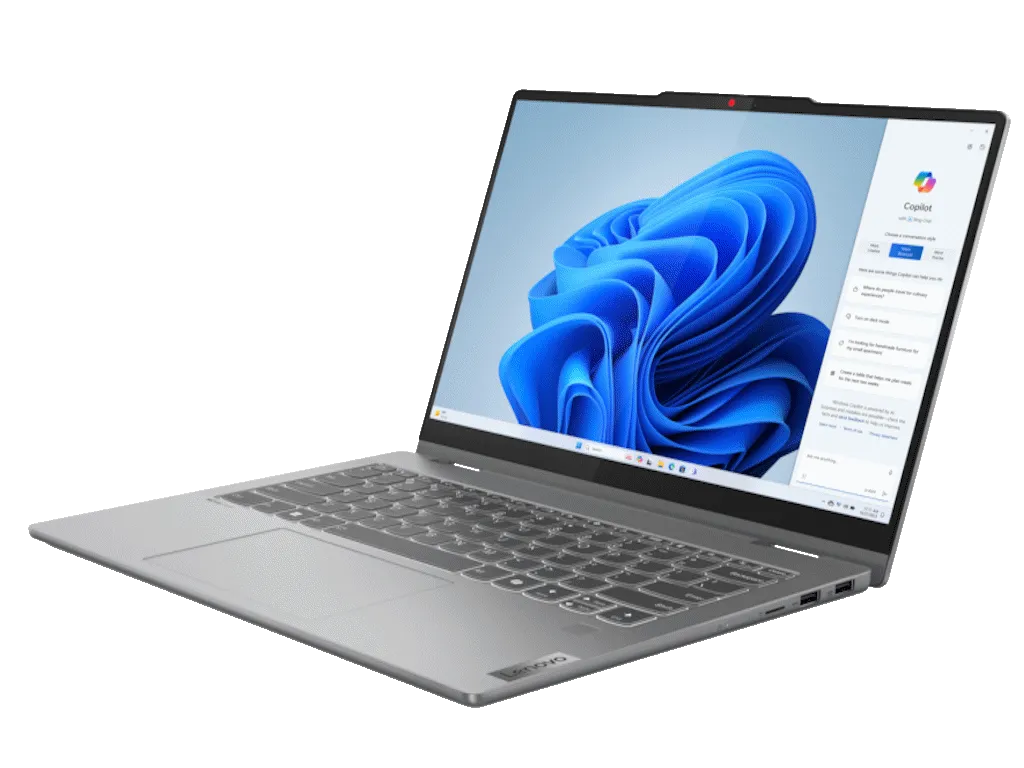 Lenovo Laptop LENOVO IdeaPad 5 2in1 14IRU9 DOS/14" OLED/Core 7-150U/16GB/1TB/FPR/backlit SRB/siva, podloga Slika 4
